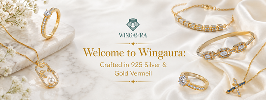 Welcome to Wingaura: Crafted in 925 Silver & Gold Vermeil